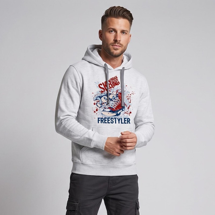 هودی مردانه طرح کتونی کد S93