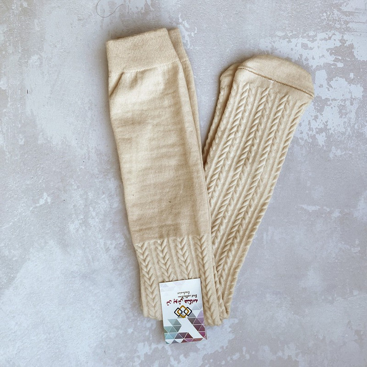 جوراب زنانه تن پوش هنگامه مدل بالا زانو برجسته کد K0111