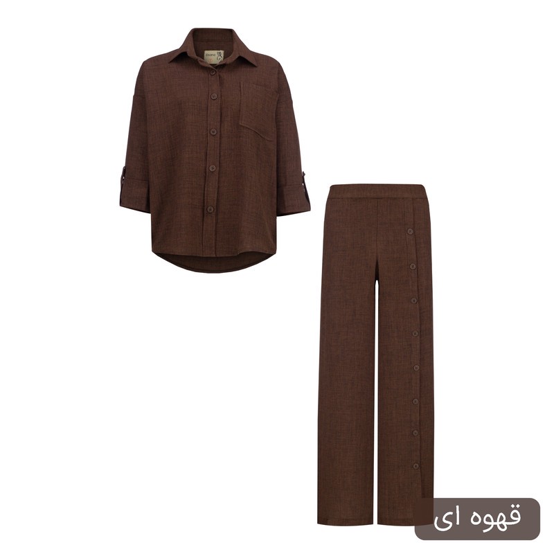 ست تونیک و شلوار رسمی زنانه السانا مدل هیروان کد 2498