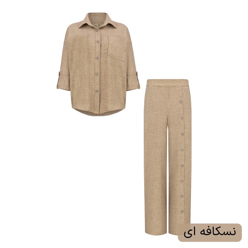 ست تونیک و شلوار رسمی زنانه السانا مدل هیروان کد 2498