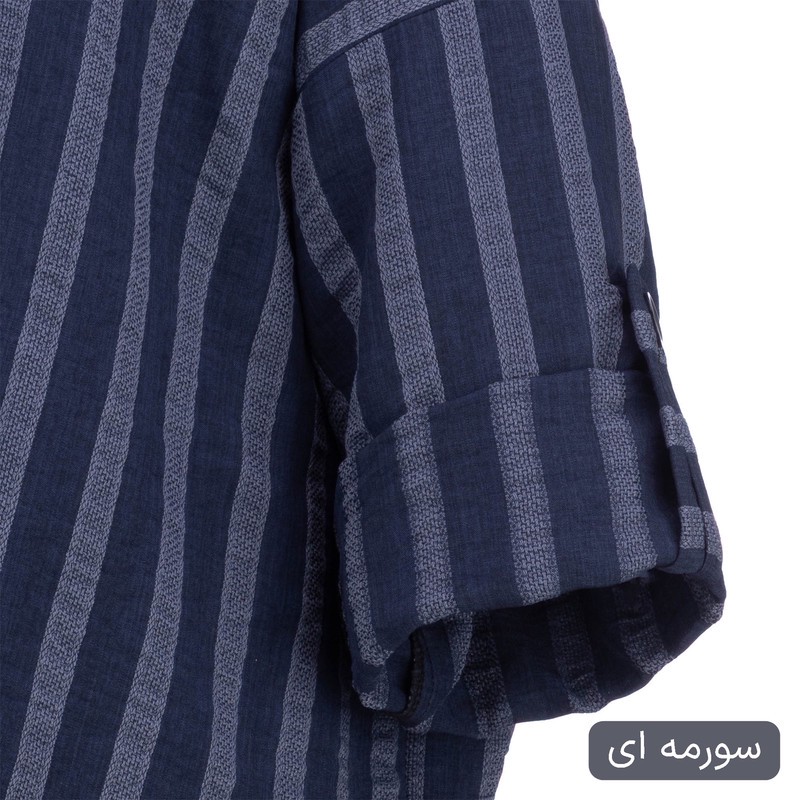 بلوز آستین بلند یقه برگردان زنانه السانا مدل شهینا کد 2478
