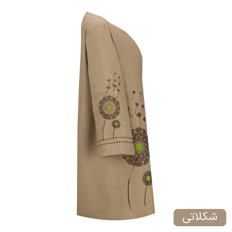 مانتو زیر زانو زنانه السانا مدل پریسان کد 2503