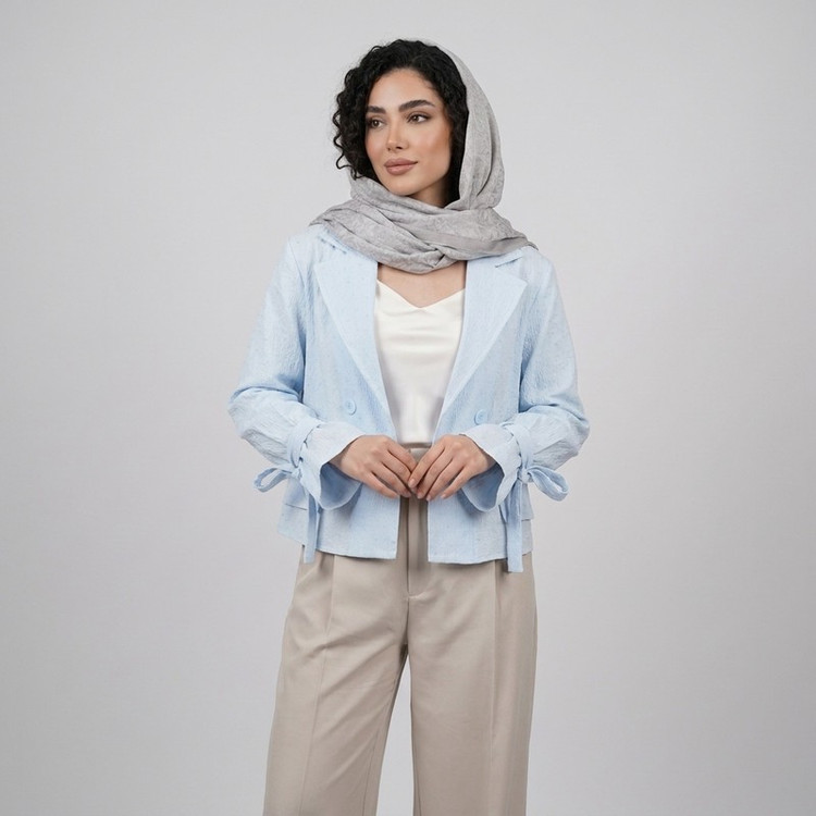 کت کراپ زنانه مدل عروسکی