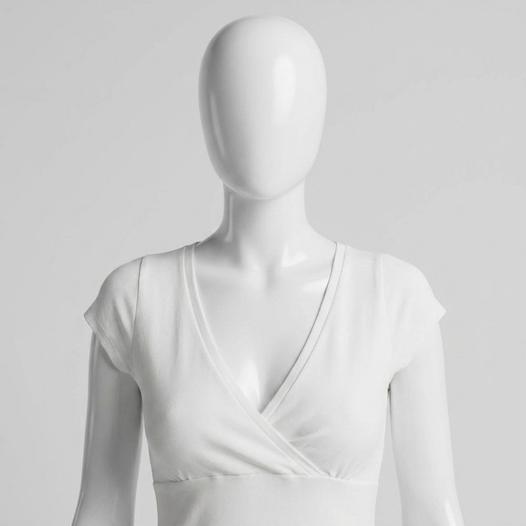 تاپ زنانه نخی یقه هفت دیفکتو مدل 8684585358941