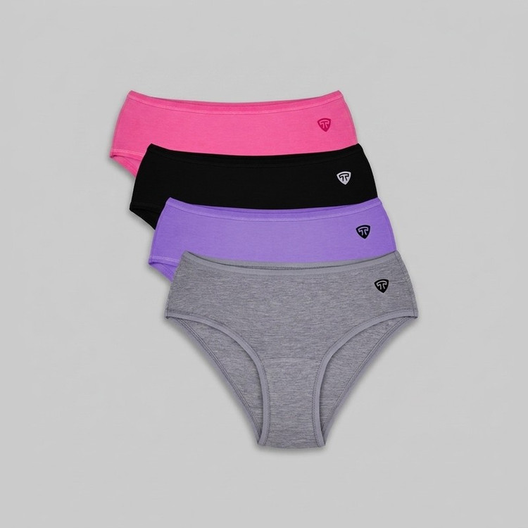 شورت زنانه تاپیک مدل ضدحساسیت مودال بسته 4 عددی