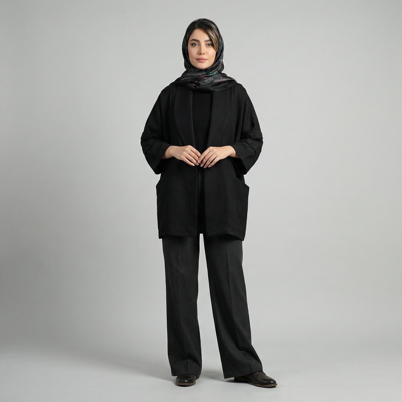 مانتو زیر باسن زنانه السانا مدل اسماء کد 222079