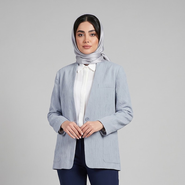 کت تک زنانه پلیاستر زیلان مدل 220100330