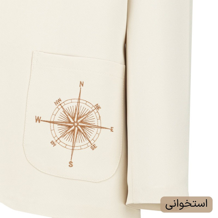 مانتو کتی زنانه السانا مدل بارانک کد 2595