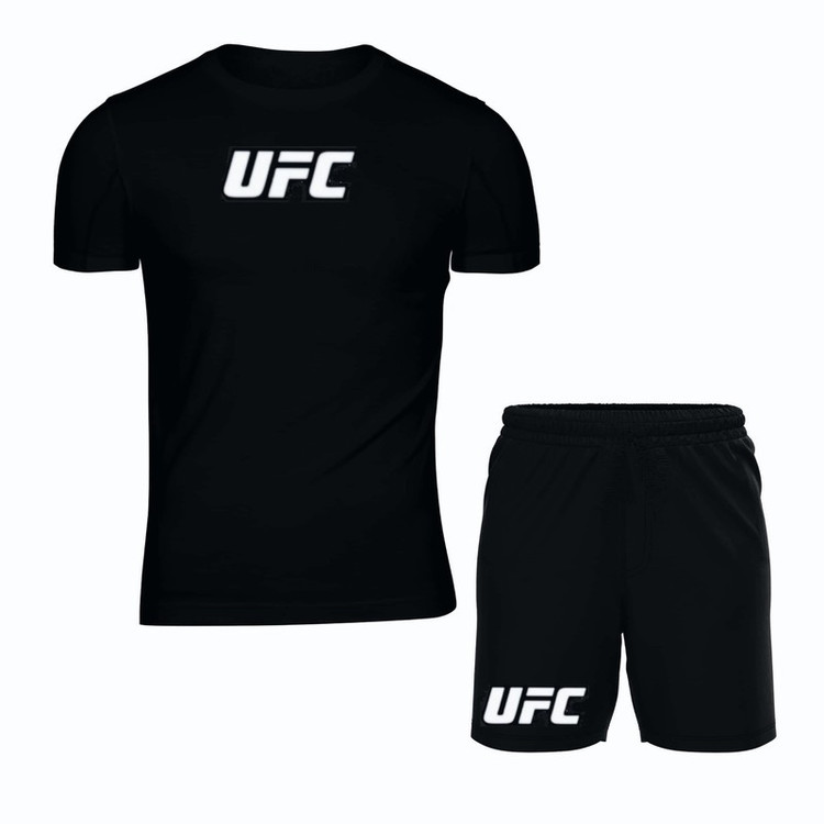 ست تیشرت و شلوارک ورزشی مردانه مدل Ufc590