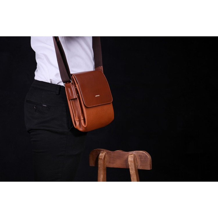 کیف رودوشی چرم جانتا مدل D012