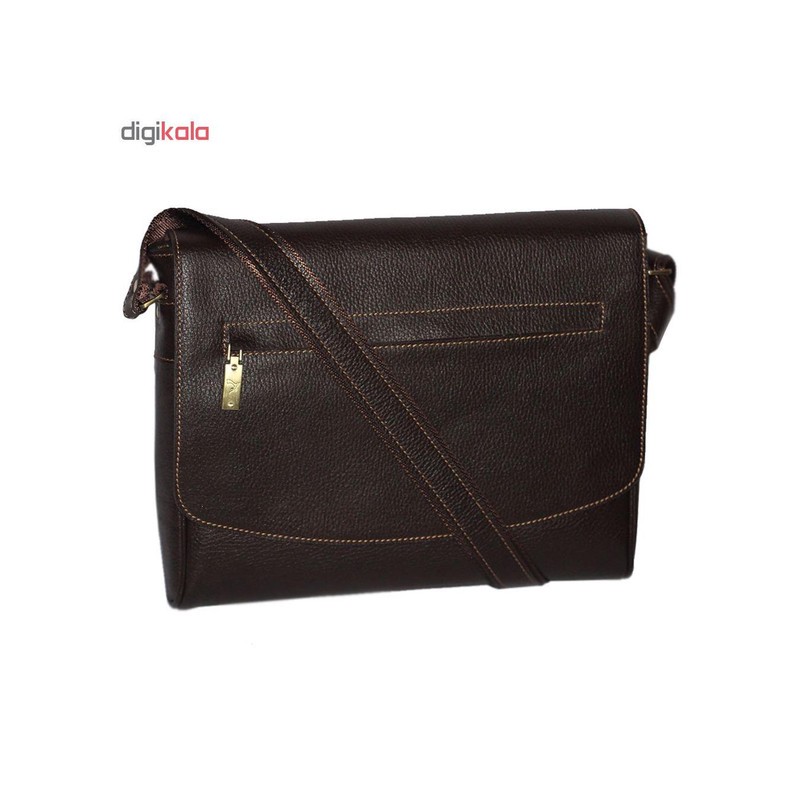 کیف رودوشی چرم طبیعی فلوتر چرم بارز مدل DG42