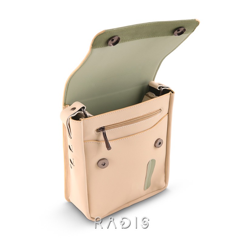 کیف رودوشی چرم رادیس مدل MAHAN کد 010-M.MC-14