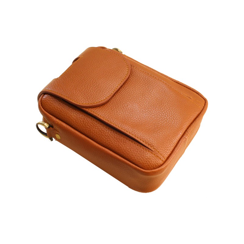 کیف رودوشی مردانه چرم آرا مدل d034 کد f