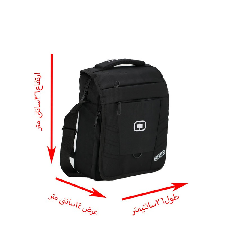 کیف رودوشی مردانه مدل astaana دارای یک محفظه