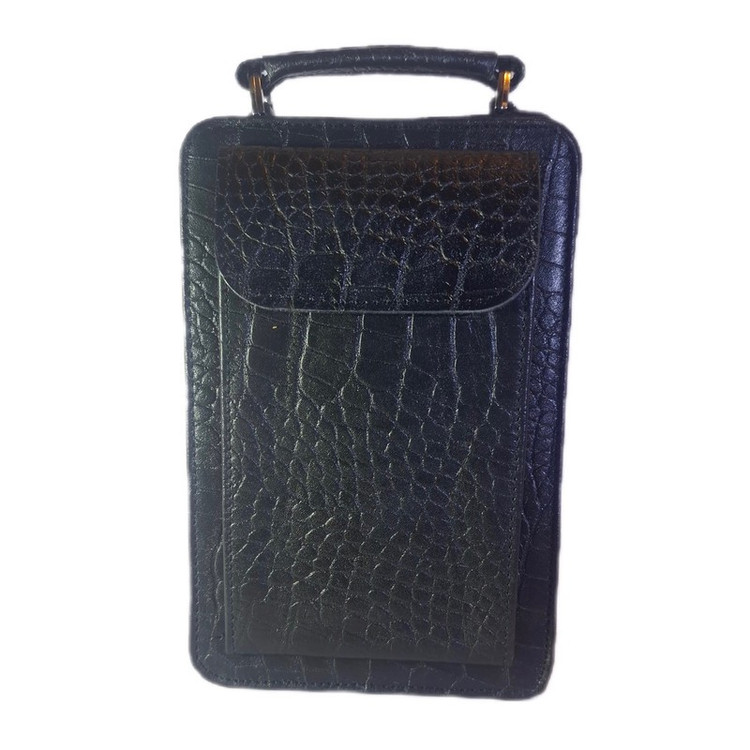 کیف رودوشی مردانه مدل چرم گاوی