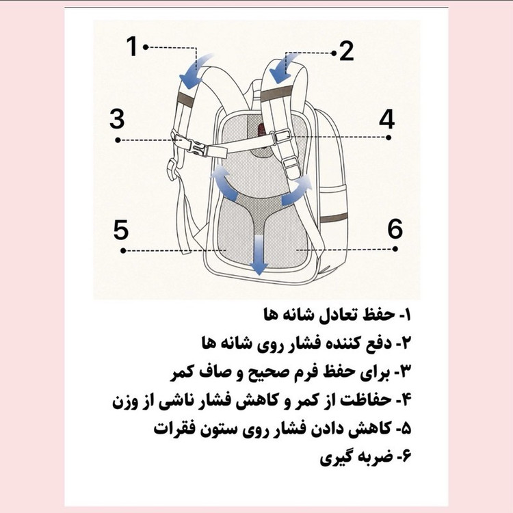کوله پشتی پرزیدنت مدل اسکین کجراه کد 2379