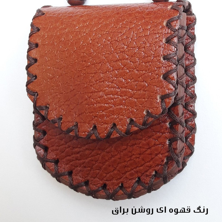 گردنبند مدل کیف چرم پژال