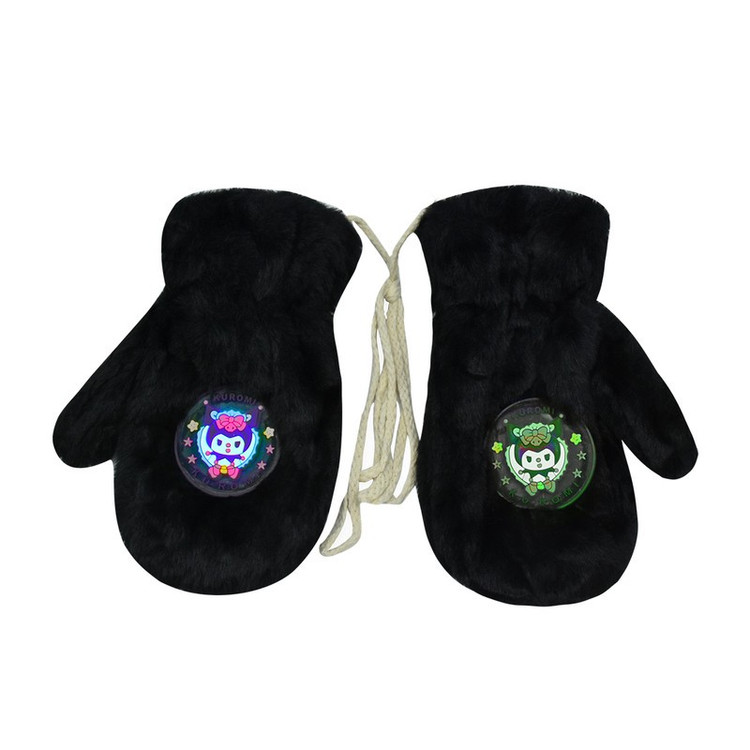 دستکش دخترانه مدل کرومی چراغدار کد set5