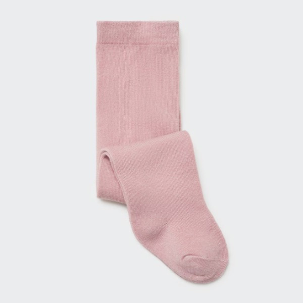 جوراب شلواری دخترانه کولزیون مدل PINK مجموعه 2 عددی