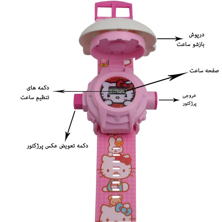 ساعت مچی دیجیتال بچگانه مدل 36