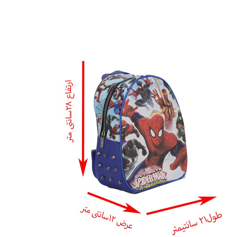 کوله پشتی بچگانه طرح مرد عنکبوتی کد 09