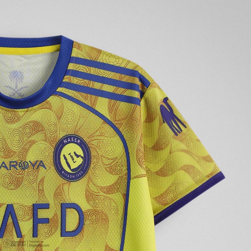 ست 4 تکه لباس ورزشی پسرانه مدل النصر طرح رونالدو 2026
