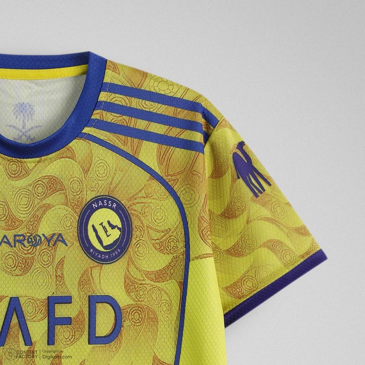 ست 5 تکه لباس ورزشی پسرانه مدل النصر طرح رونالدو 2026