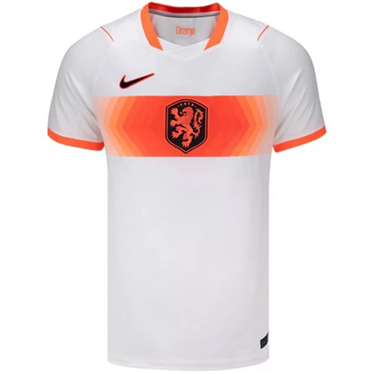 ست تی شرت و شلوارک ورزشی پسرانه مدل هلند Away 2026