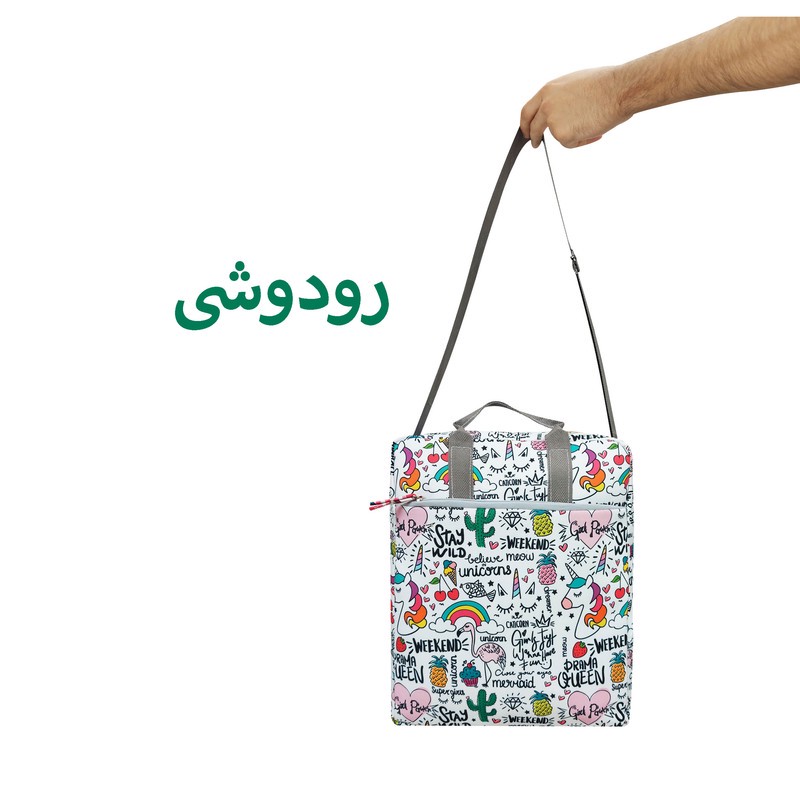 کوله پشتی بچگانه سیی مدل یونیکورن پونی کاکتوس کد 226.8