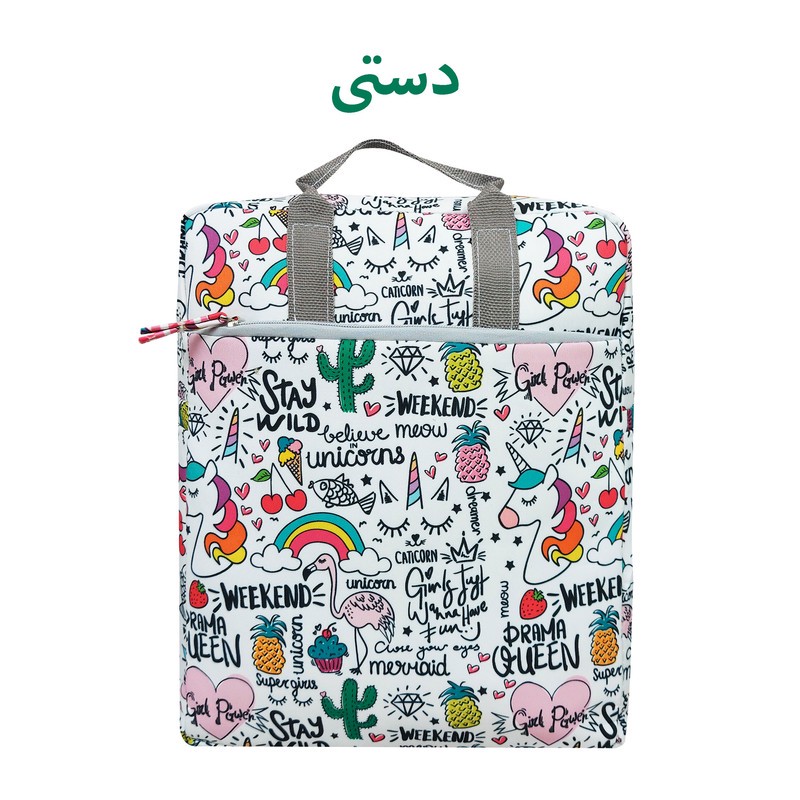 کوله پشتی بچگانه سیی مدل یونیکورن پونی کاکتوس کد 226.8