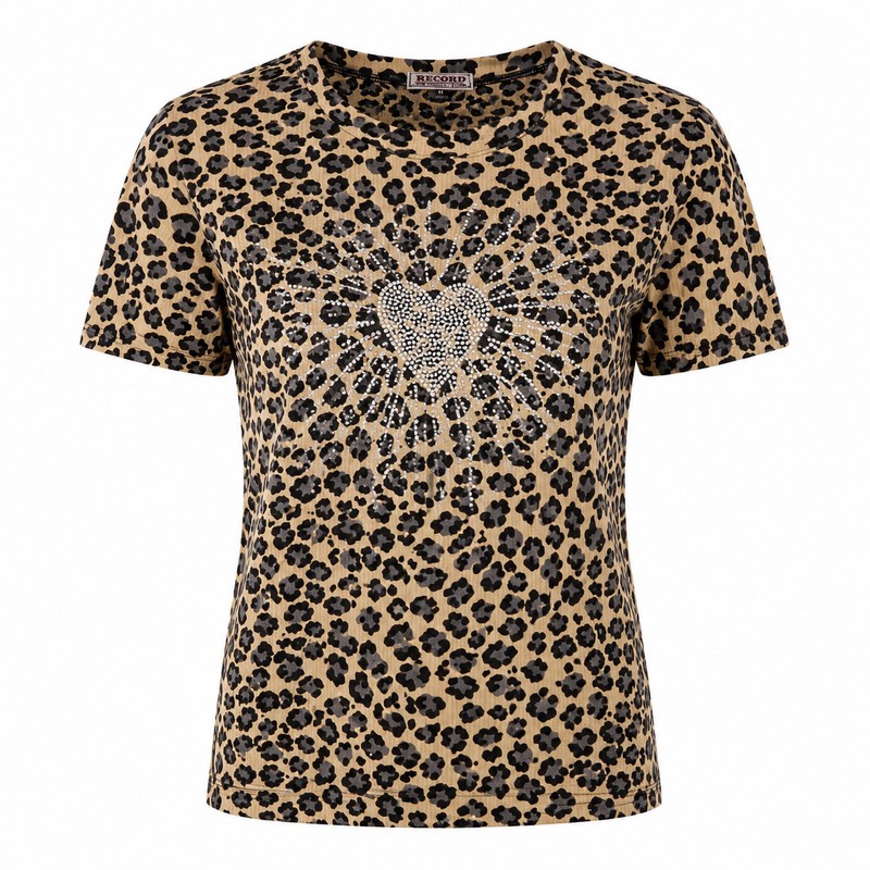 تیشرت آستین کوتاه زنانه مدل رومانا