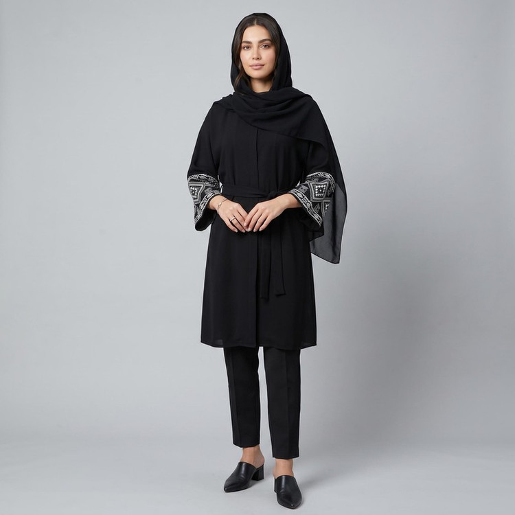 مانتو زنانه مدل نخی ابر و بادی نپالی کد tm-2706