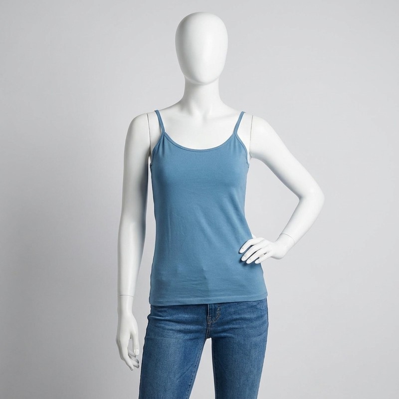 تاپ زنانه پنبهای دل آویز مدل بیسیک H561
