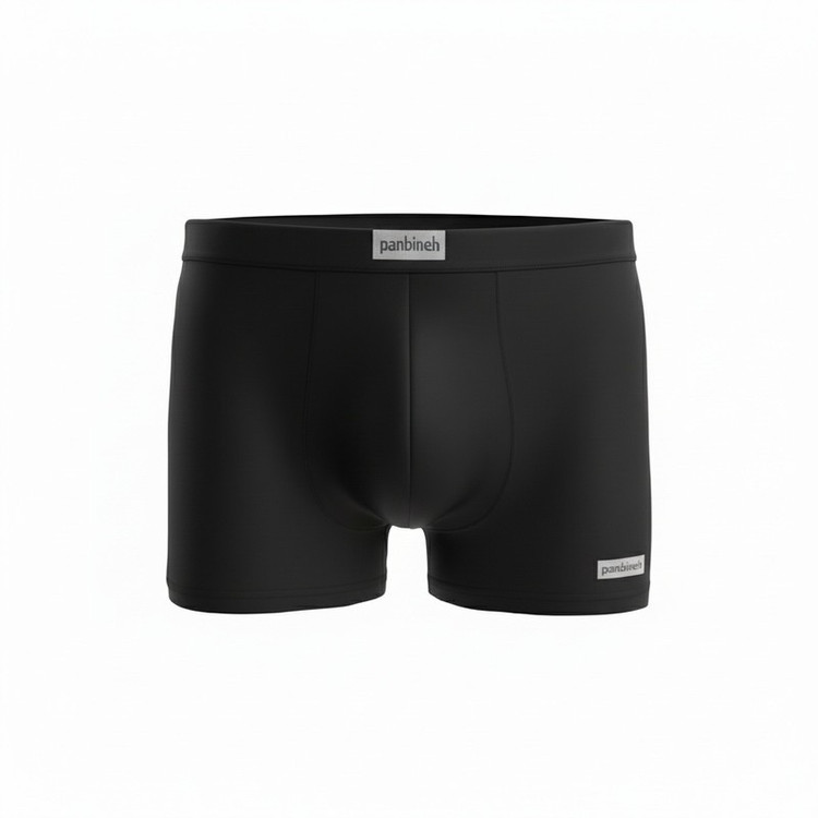 شورت مردانه تولیدی پاران مدل نیم پا اسپرت طبی نخ پنبه خالص صادراتی مجموعه 2 عددی