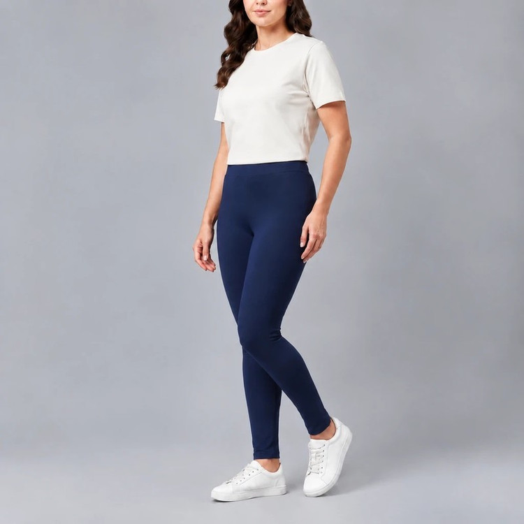 لگینگ ورزشی نخ پنبه زنانه پنبینه مدل جونیور