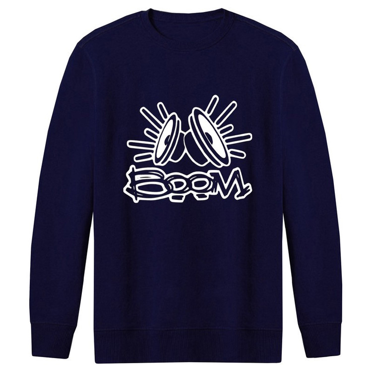 سویشرت مردانه طرح boom کد F131