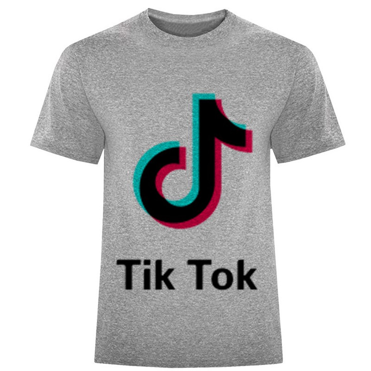 تی شرت آستین کوتاه مردانه مدل F1008 Tik Tok