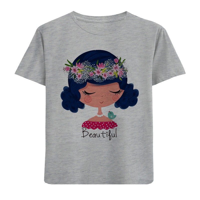 تی شرت بچگانه مدل F414 GIRL