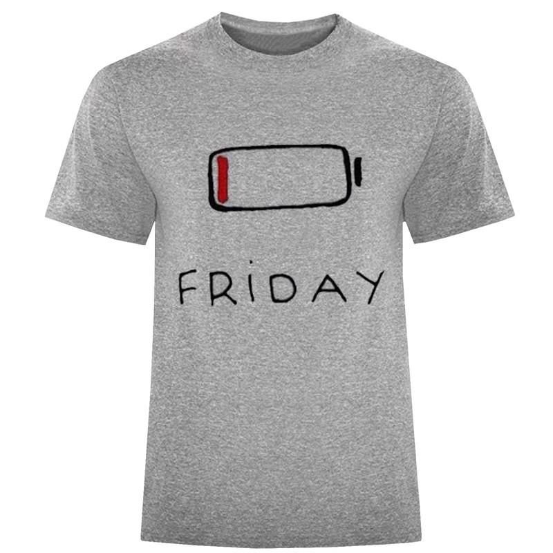 تی شرت آستین کوتاه مردانه مدل F1285 FRiDAY