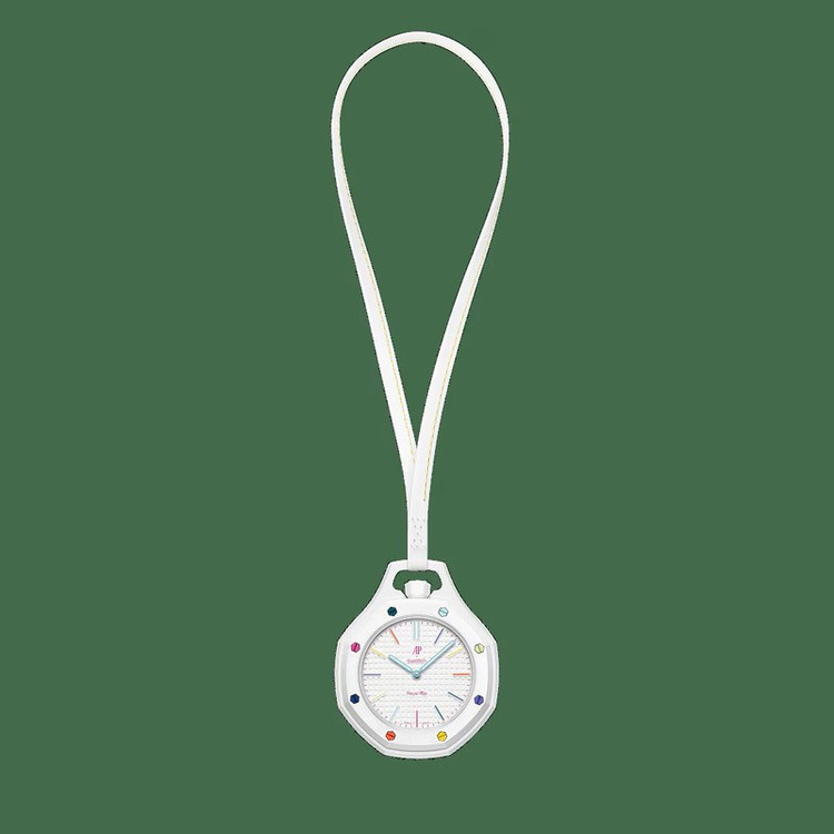 ساعت جیبی مچی عقربه ای زنانه و مردانه مدل رویال پاپ Huit Blanc