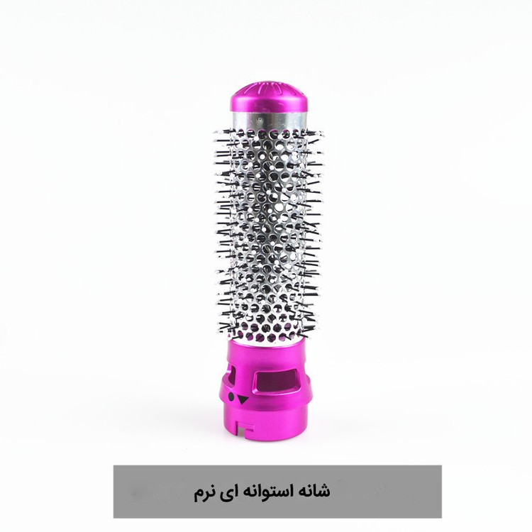 سشوار برسدار حالتدهنده مدل TP-5+1 با توان 5000 وات، موتور AC، تنظیم دما در سه حالت، دارای 5 سری برای فرکنندگی، صافکنن...