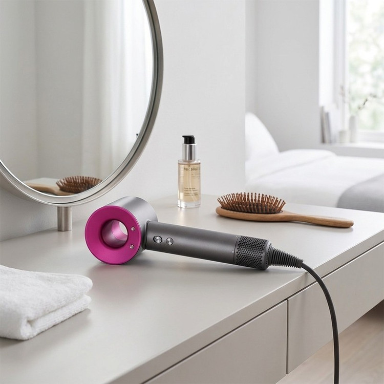 سشوار حرفهای 1600 وات super hair dryer، موتور AC، وزن 160 گرم، المنت سرامیک تورمالین، دارای سری دیسپانسر، متمرکزکننده...