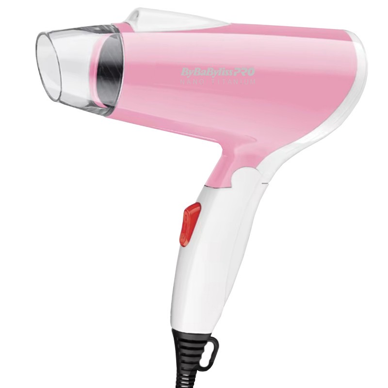 سشوار مسافرتی بای بابیلیس پرو مدل BP-1030 با توان 1600 وات، موتور AC، تنظیمات دو حالته دما و دو سرعته، سری حجمدهنده، ...