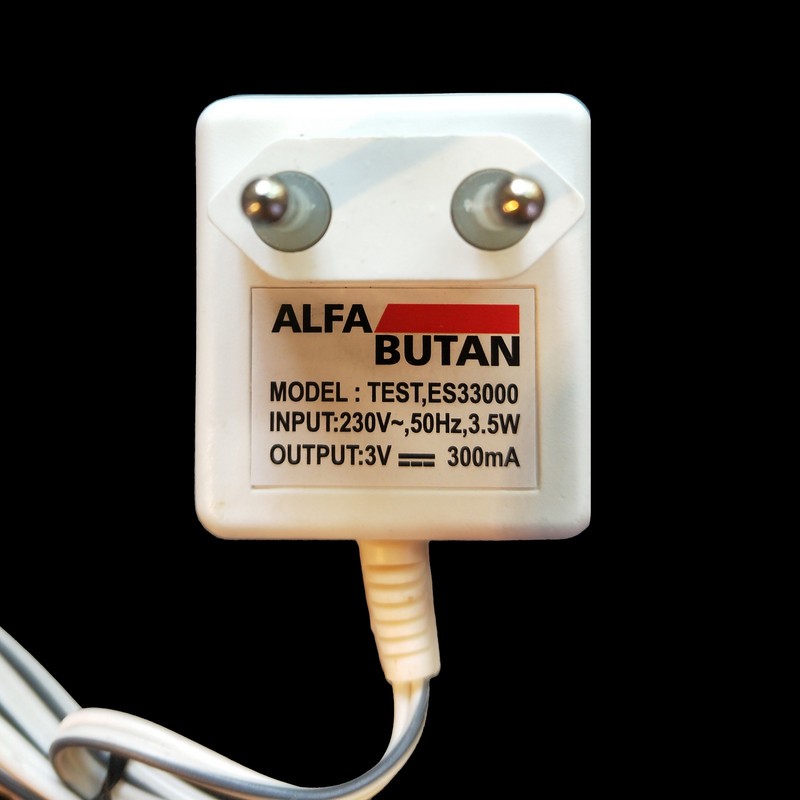 آداپتور 3ولت آبگرمکن بوتان مدل BUT_3