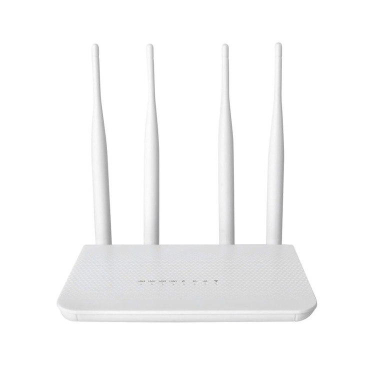 روتر بیسیم 4G نتربیت مدل NW-431F با سرعت 300 مگابیت بر ثانیه، پشتیبانی از شبکه LTE، رابط LAN RJ-45 و منبع تغذیه آداپتور