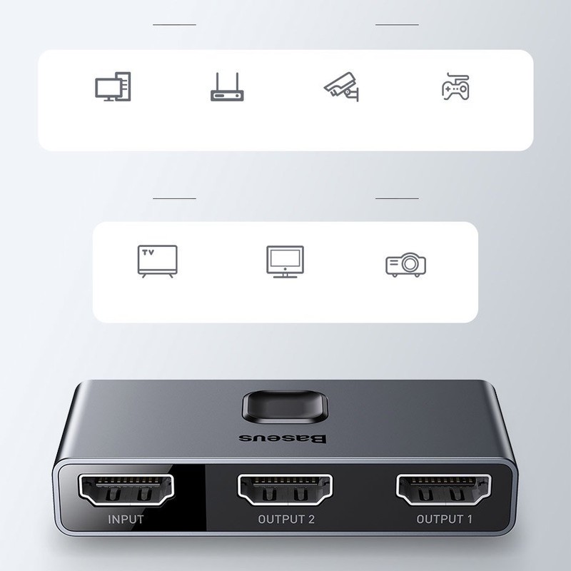 اسپلیتر HDMI باسئوس مدل HDSPHUB-01