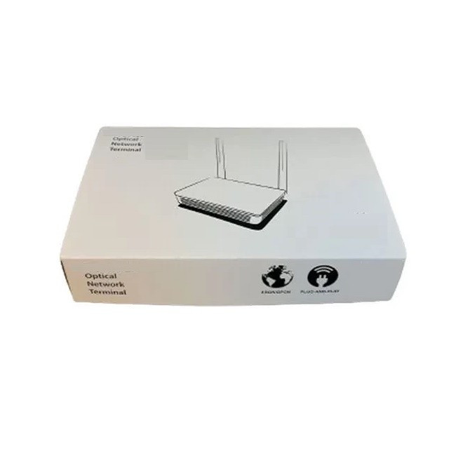 مودم فیبر نوری دوبانده مدل EG8145V5 با پشتیبانی از شبکه 4G، سرعت بیسیم تا 866 مگابیت، دو آنتن خارجی، قابلیت اتصال 10 ...