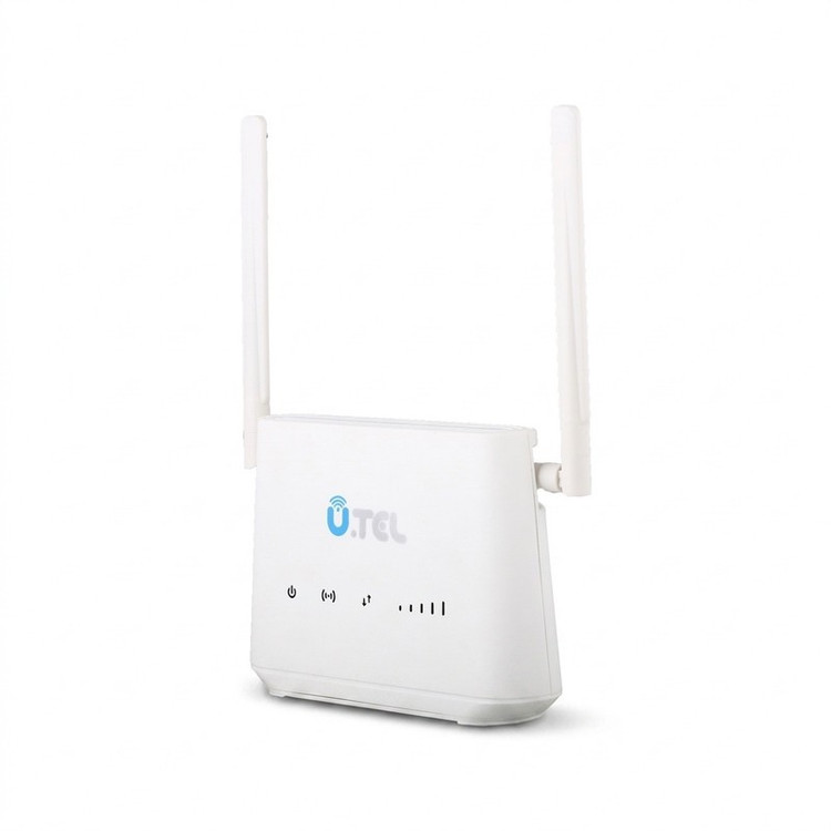 مودم روتر بیسیم 4G LTE خانگی یوتل مدل L443 با پشتیبانی اتصال سیمکارت، سرعت دانلود تا 150 مگابیت بر ثانیه، آپلود 50 مگ...