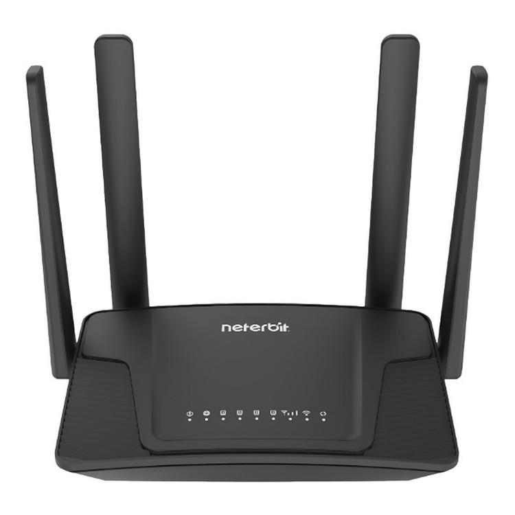 مودم روتر 4G خانگی نتربیت مدل NWR-M920v2 با پشتیبانی سیمکارت LTE/3G، استاندارد IEEE 802.11b/g/n، چهار آنتن 5 دسیبل، ف...