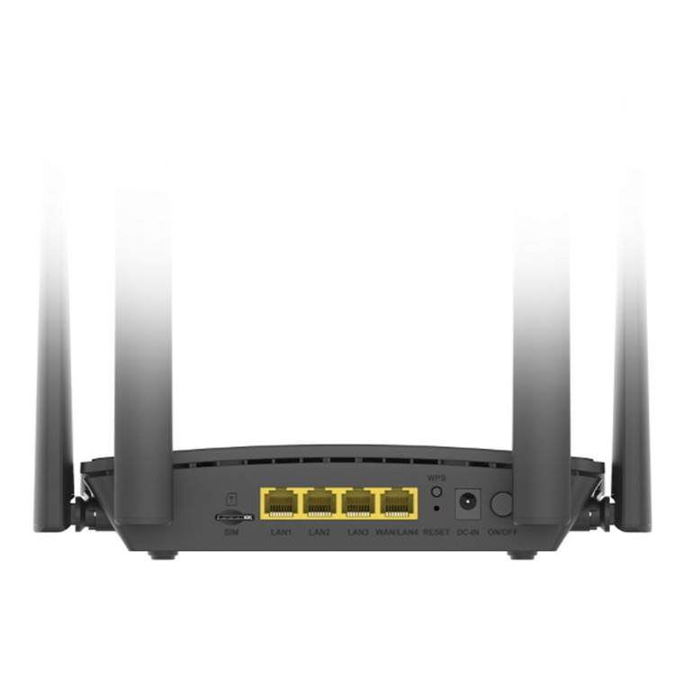 مودم روتر 4G خانگی نتربیت مدل NWR-M920v2 با پشتیبانی سیمکارت LTE/3G، استاندارد IEEE 802.11b/g/n، چهار آنتن 5 دسیبل، ف...